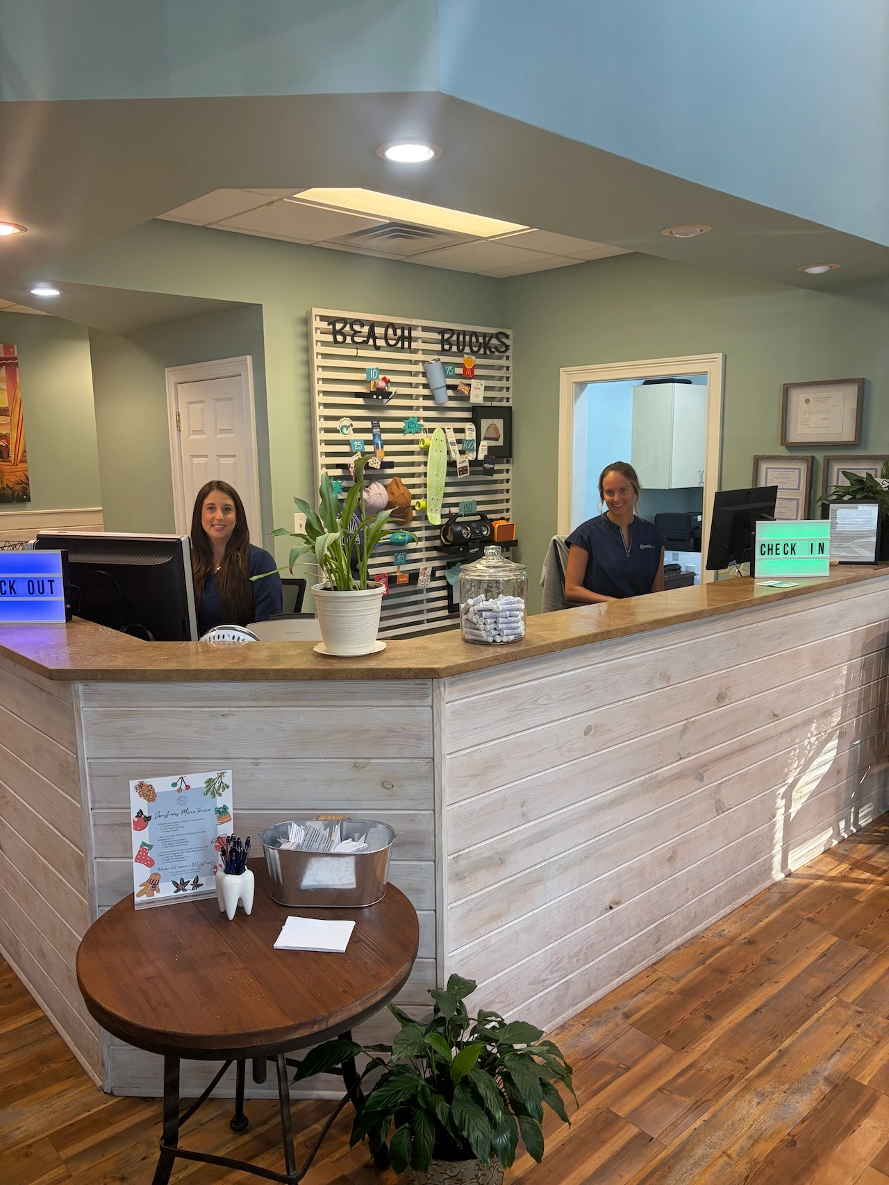 office image with team members smiling