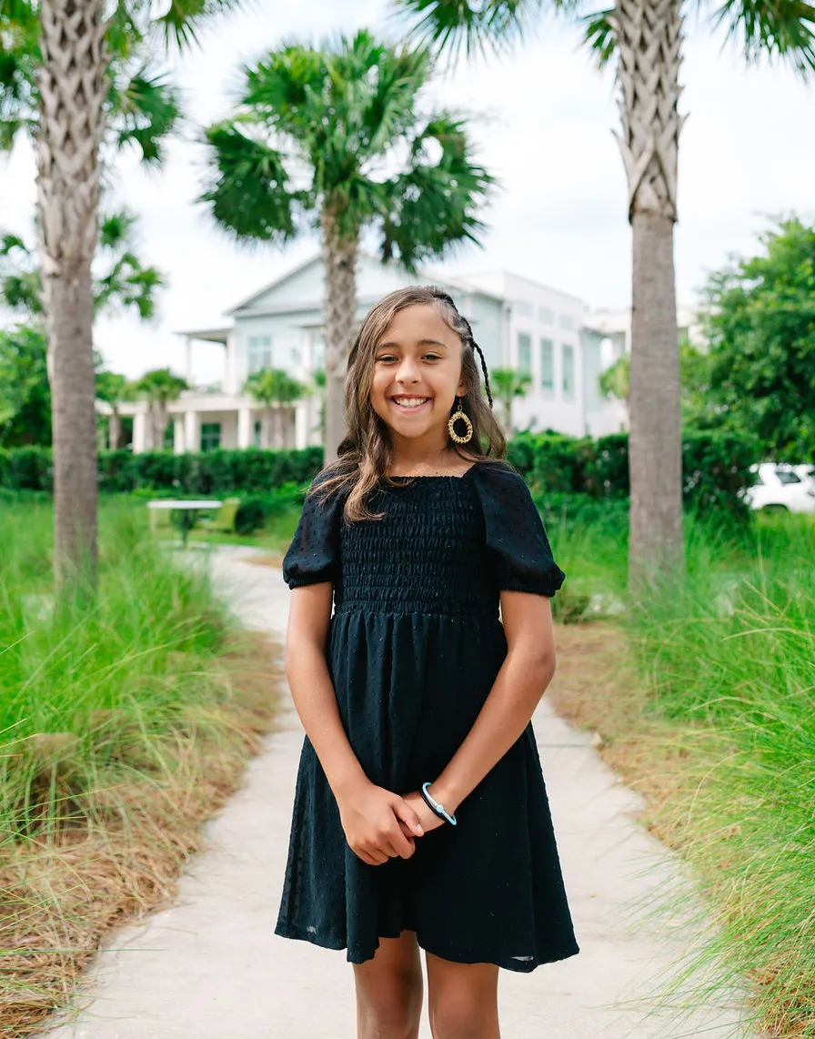 little girl smiling bocklet orthodontics Charleston SC